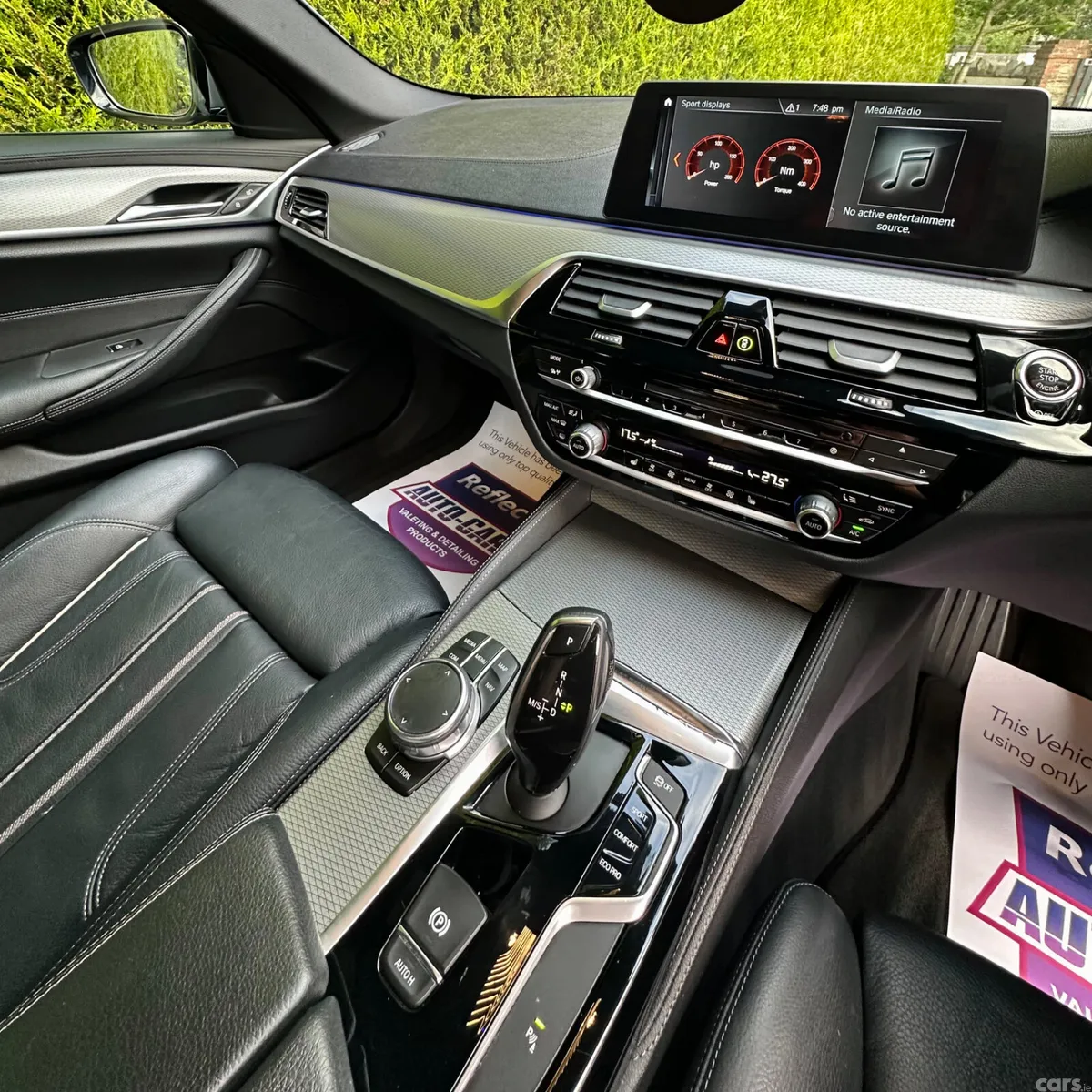 BMW 5-Series Saloon, Diesel, 2018, Blue