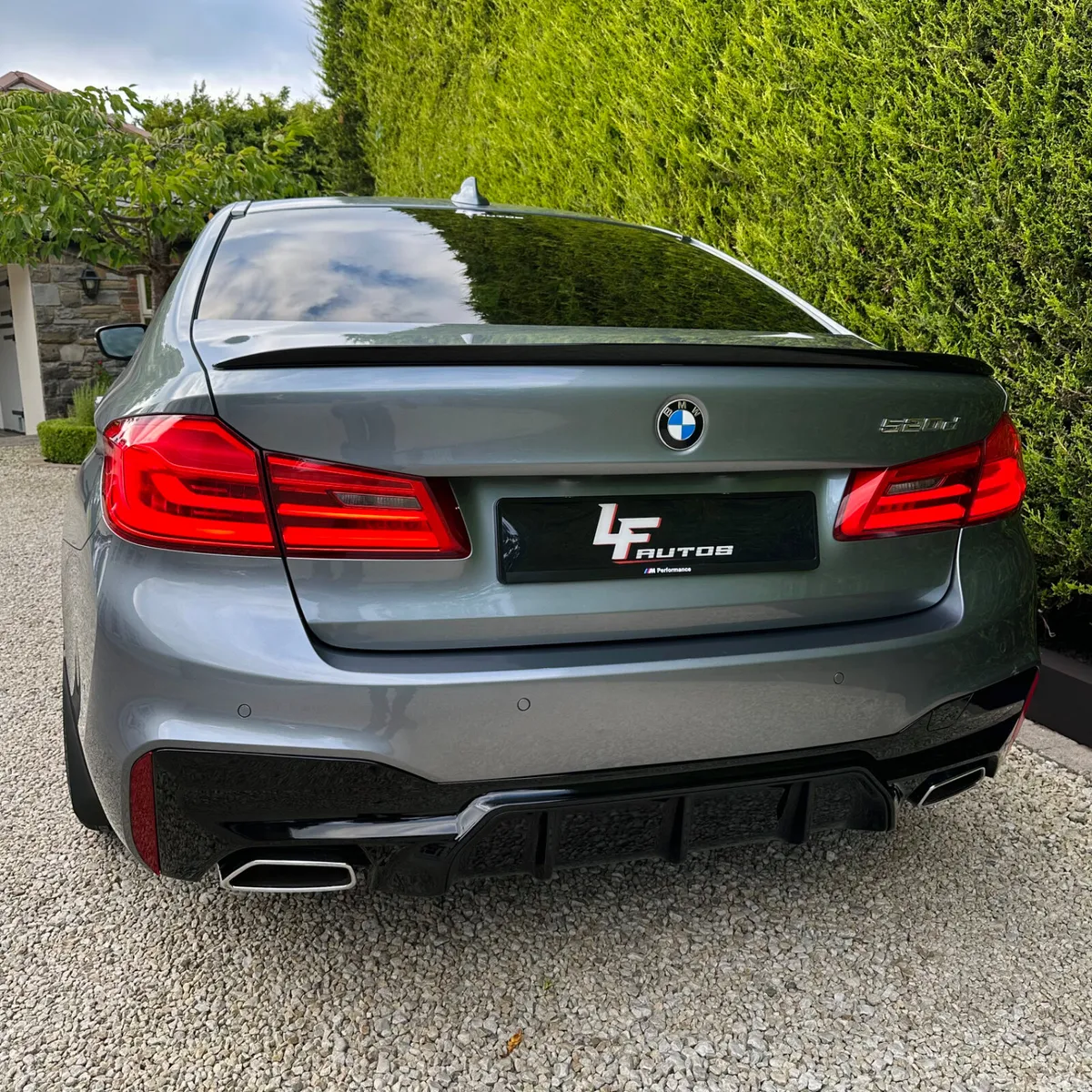 BMW 5-Series Saloon, Diesel, 2018, Blue