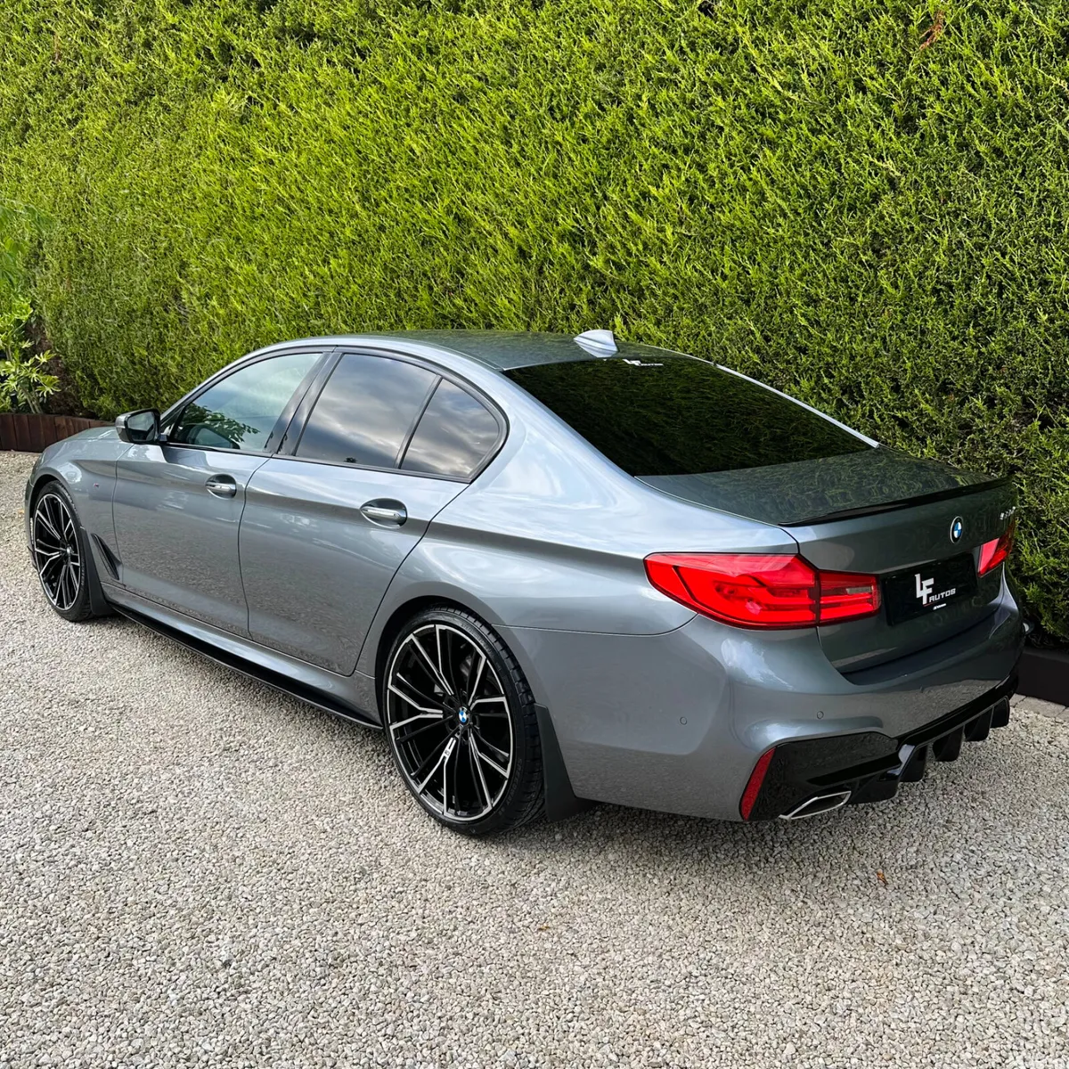 BMW 5-Series Saloon, Diesel, 2018, Blue