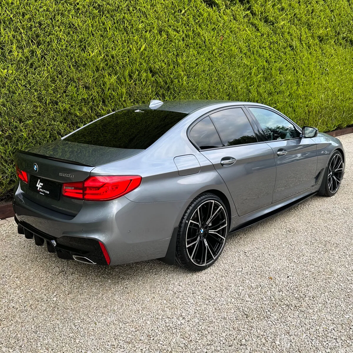BMW 5-Series Saloon, Diesel, 2018, Blue