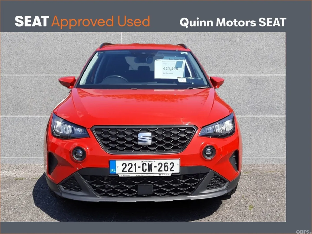 SEAT Arona Hatchback, Petrol, 2022, Red