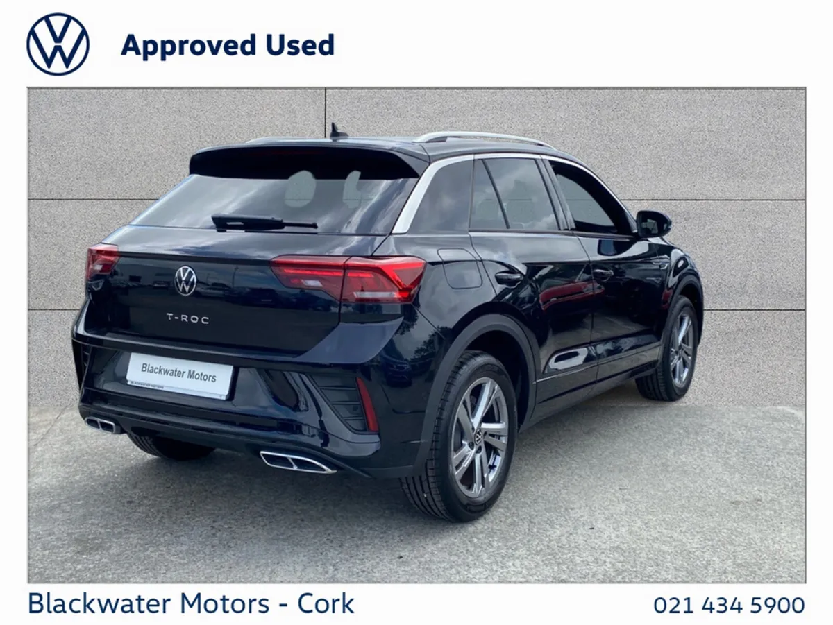 Volkswagen T-Roc SUV, Petrol, 2024, Black