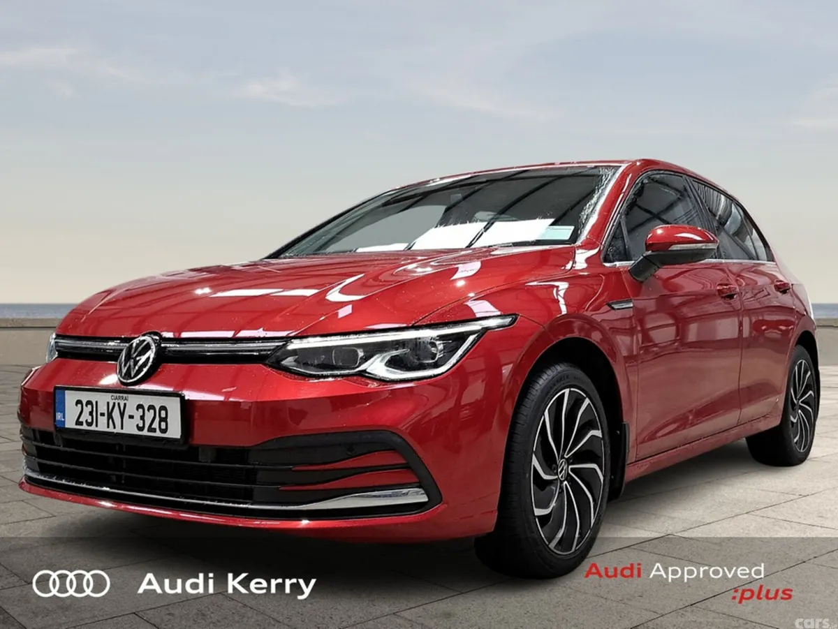 Volkswagen Golf Estate, Petrol, 2023, Red