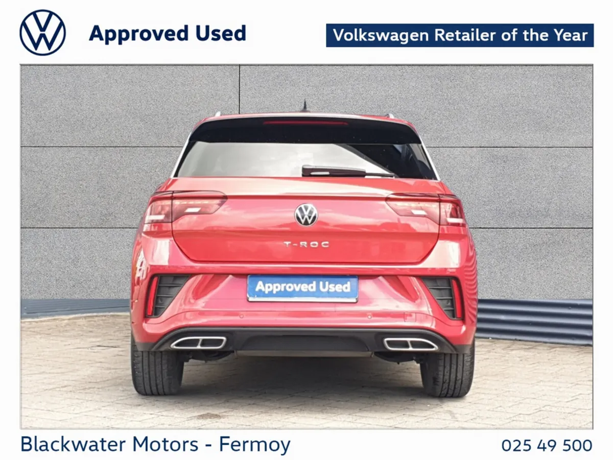 Volkswagen T-Roc SUV, Petrol, 2024, Red