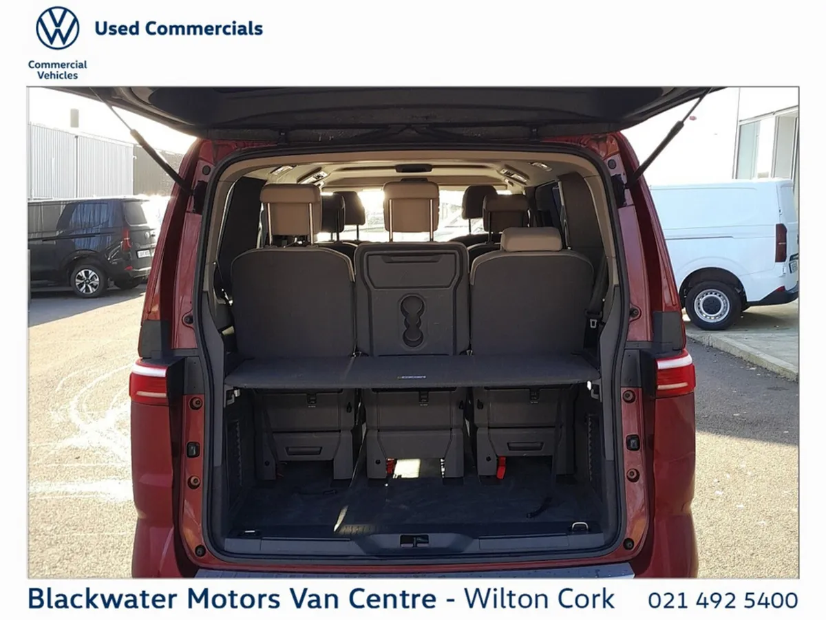 Volkswagen Multivan MPV, Petrol Plug-in Hybrid, 2023, Red