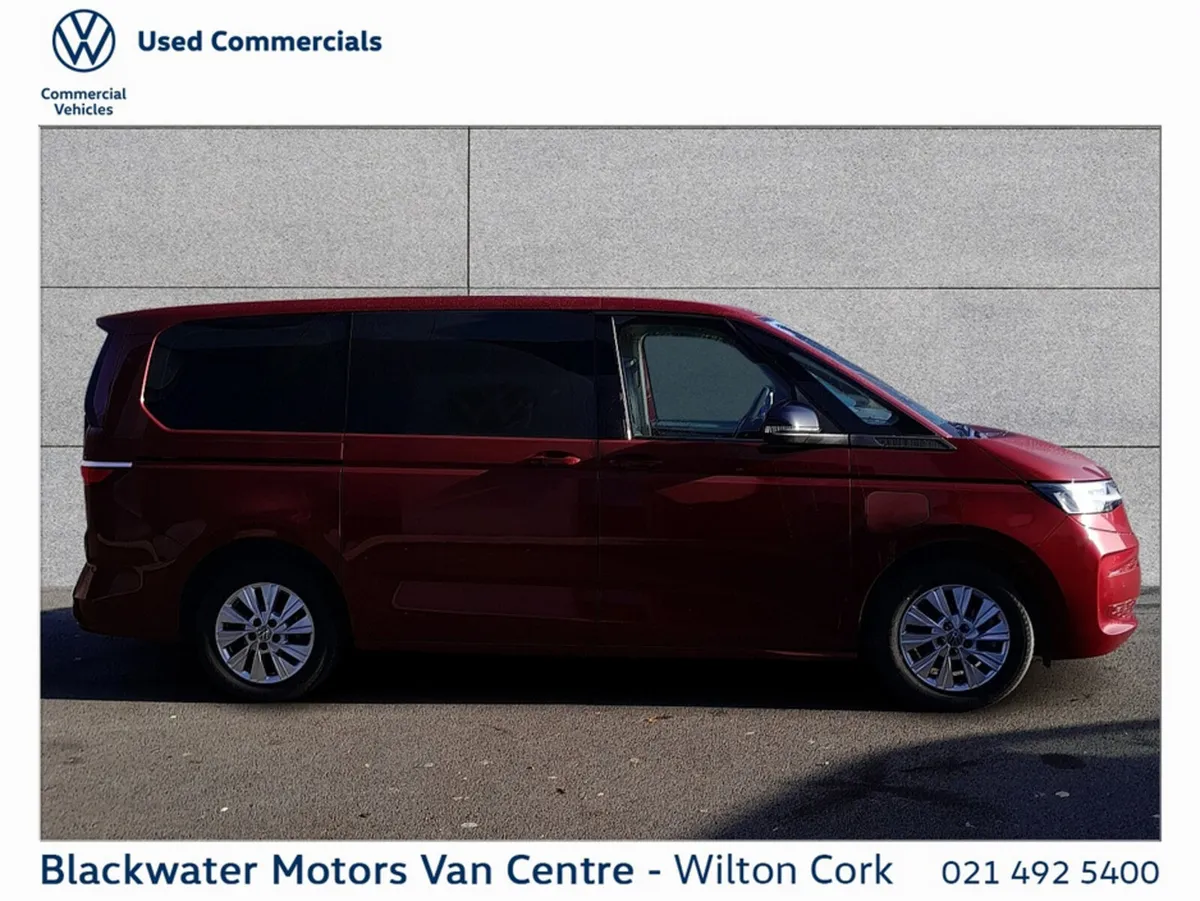 Volkswagen Multivan MPV, Petrol Plug-in Hybrid, 2023, Red
