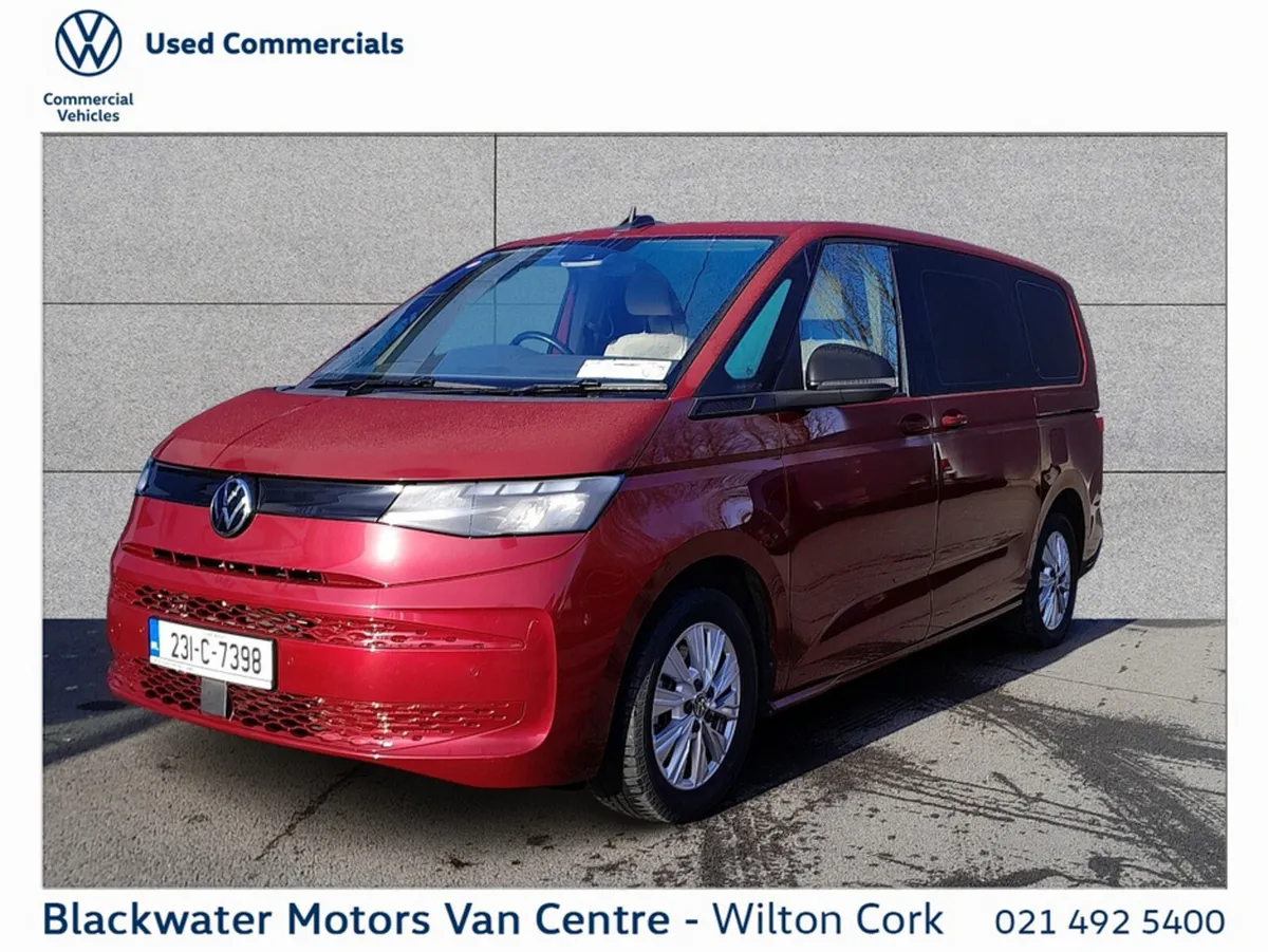 Volkswagen Multivan MPV, Petrol Plug-in Hybrid, 2023, Red
