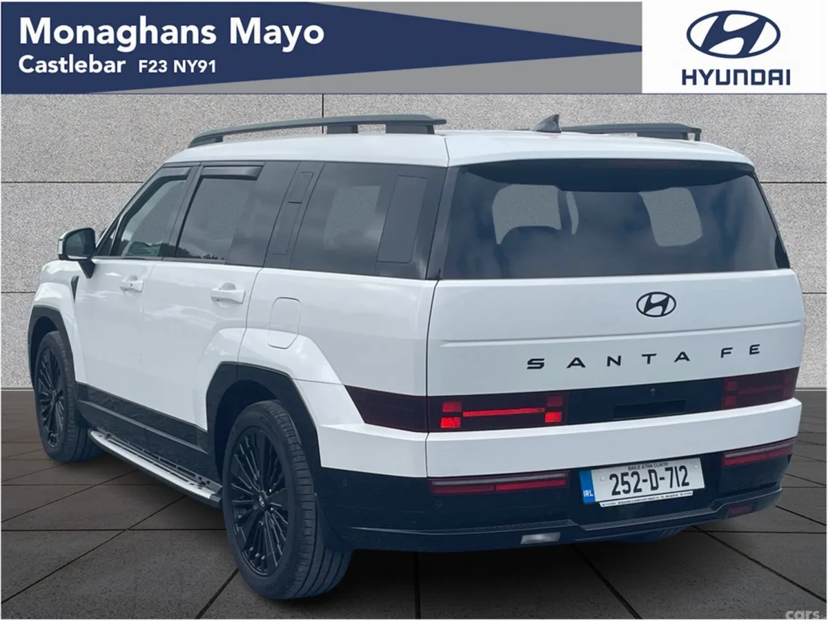 Hyundai Santa Fe SUV, Petrol Plug-in Hybrid, 2025, White