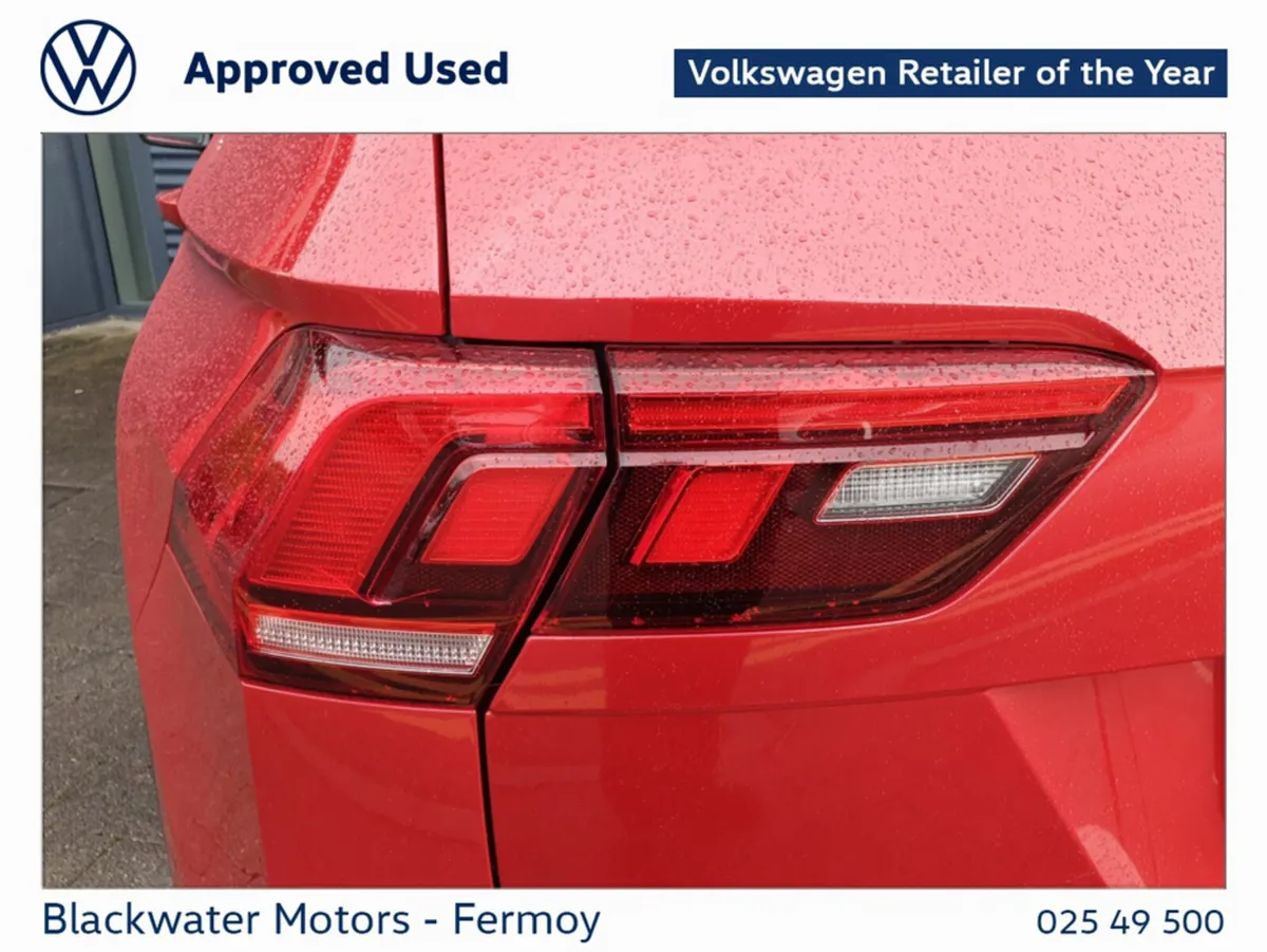 Volkswagen Tiguan SUV, Diesel, 2023, Red