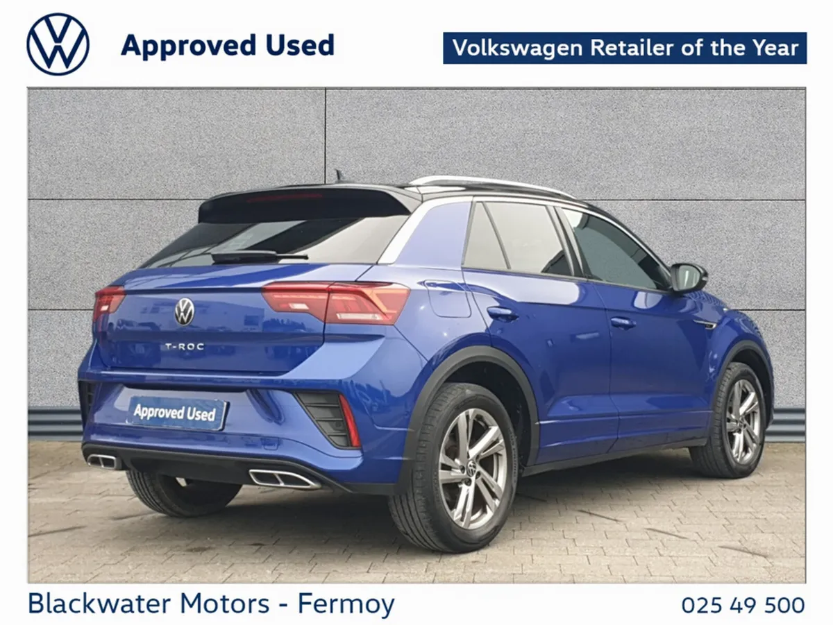 Volkswagen T-Roc SUV, Petrol, 2023, Black