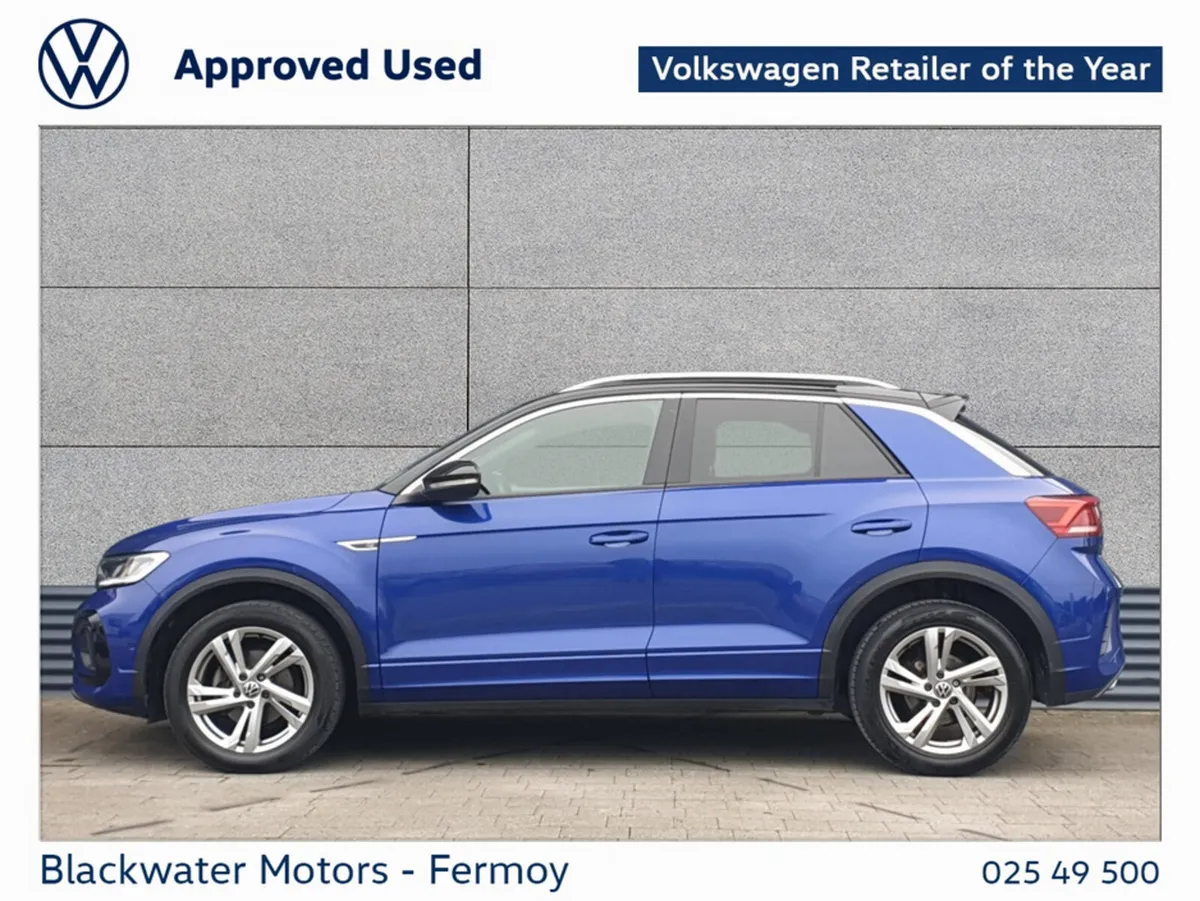 Volkswagen T-Roc SUV, Petrol, 2023, Black