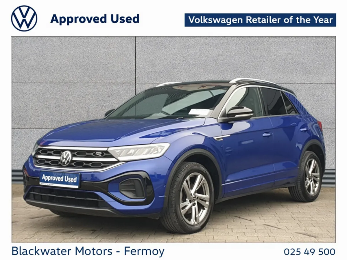 Volkswagen T-Roc SUV, Petrol, 2023, Black