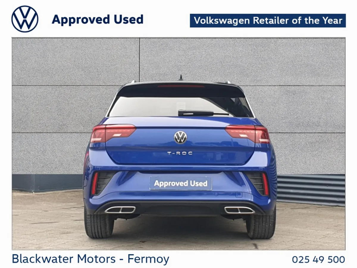 Volkswagen T-Roc SUV, Petrol, 2023, Black