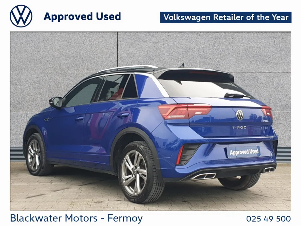 Volkswagen T-Roc SUV, Petrol, 2023, Black