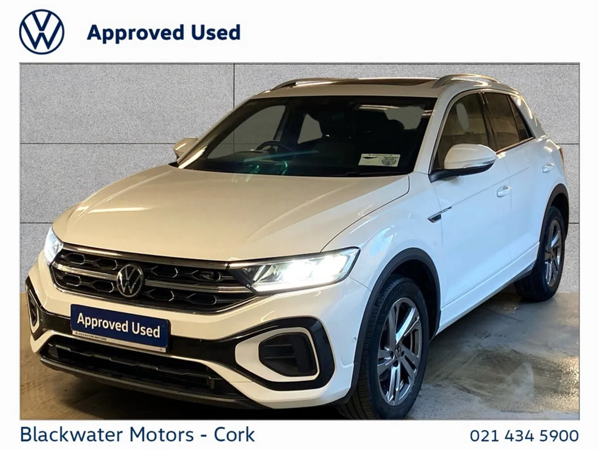 Volkswagen T-Roc SUV, Petrol, 2023, White