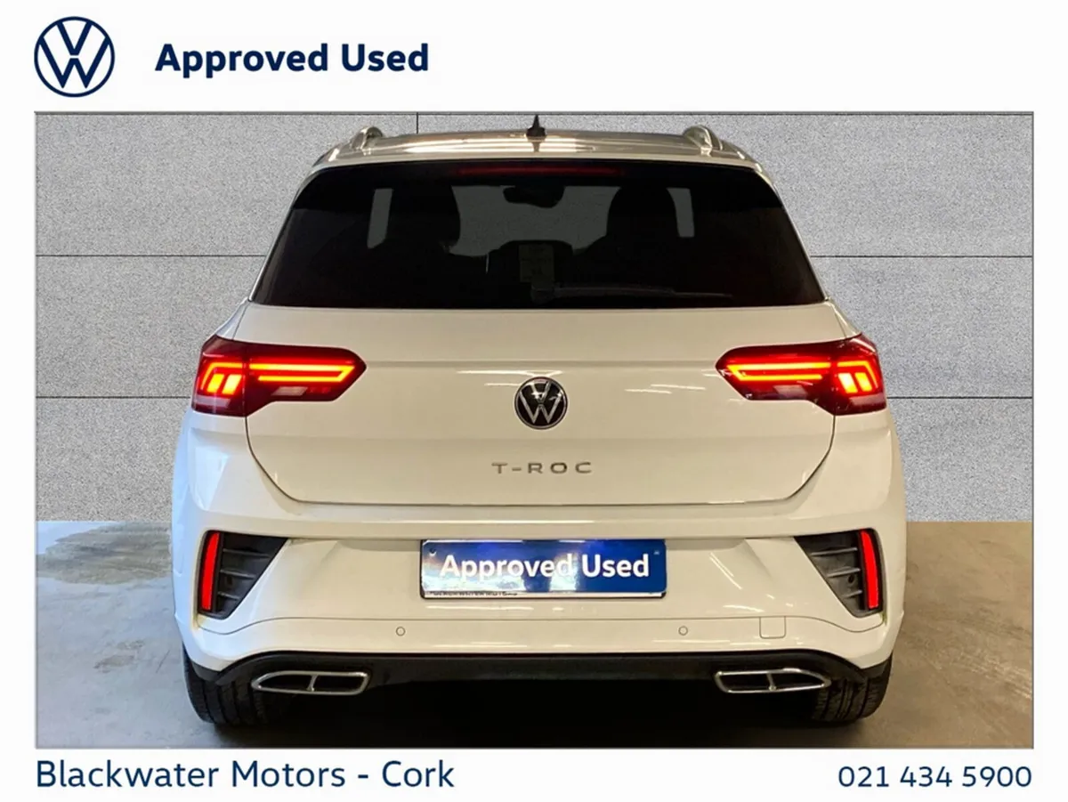 Volkswagen T-Roc SUV, Petrol, 2023, White