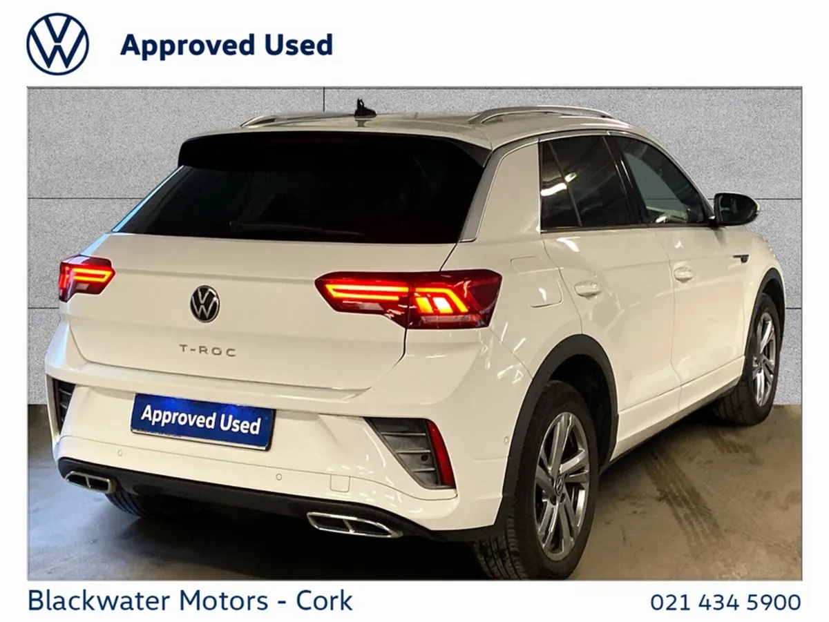 Volkswagen T-Roc SUV, Petrol, 2023, White