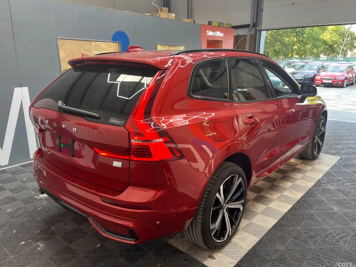 Volvo XC60 SUV, Petrol Plug-in Hybrid, 2024, Red
