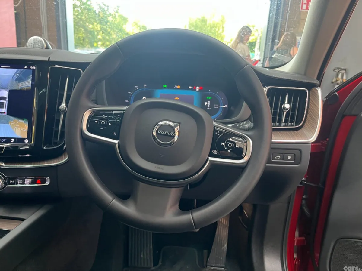 Volvo XC60 SUV, Petrol Plug-in Hybrid, 2024, Red