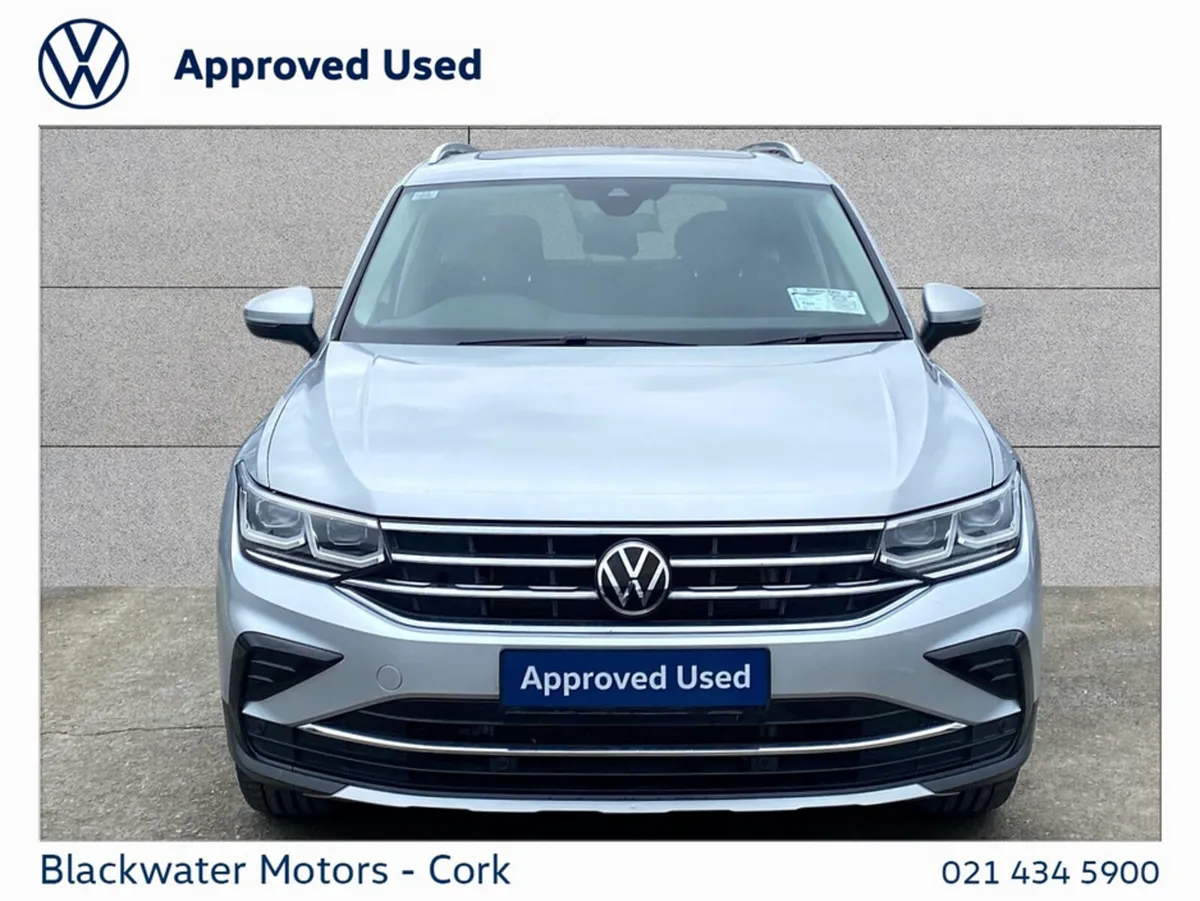 Volkswagen Tiguan SUV, Petrol Plug-in Hybrid, 2022, Grey