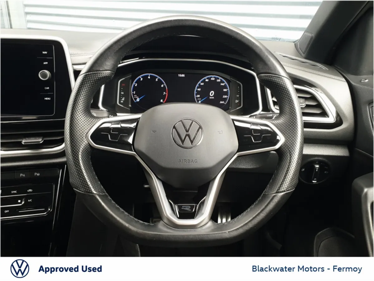 Volkswagen T-Roc SUV, Petrol, 2023, Black