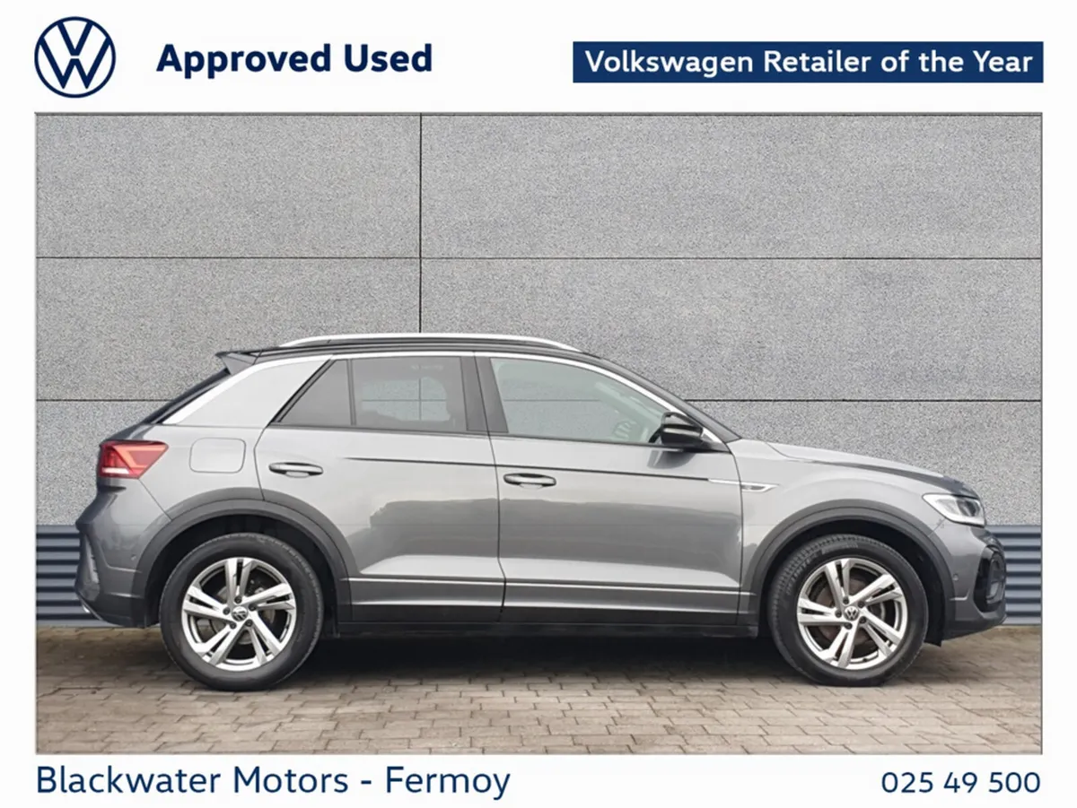 Volkswagen T-Roc SUV, Petrol, 2023, Black