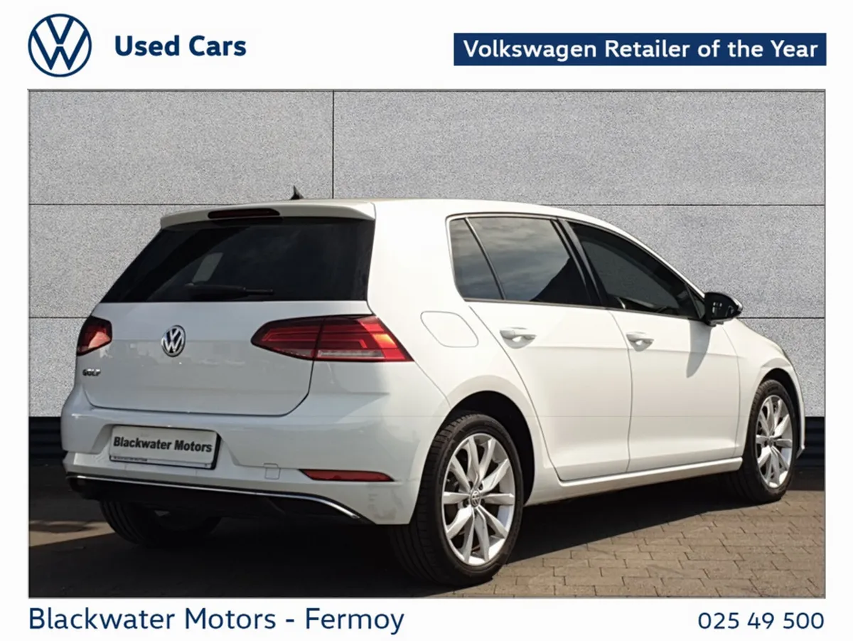 Volkswagen Golf Hatchback, Petrol, 2018, White