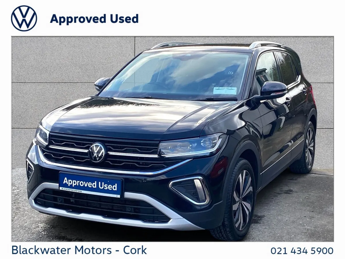 Volkswagen T-Cross Hatchback, Petrol, 2025, Black