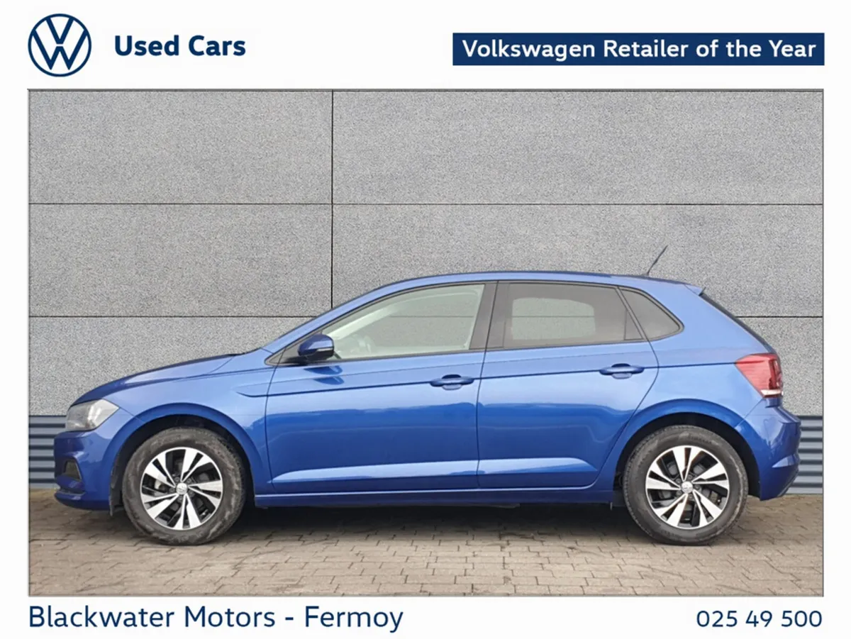 Volkswagen Polo Hatchback, Petrol, 2019, Blue
