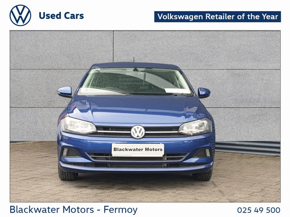 Volkswagen Polo Hatchback, Petrol, 2019, Blue
