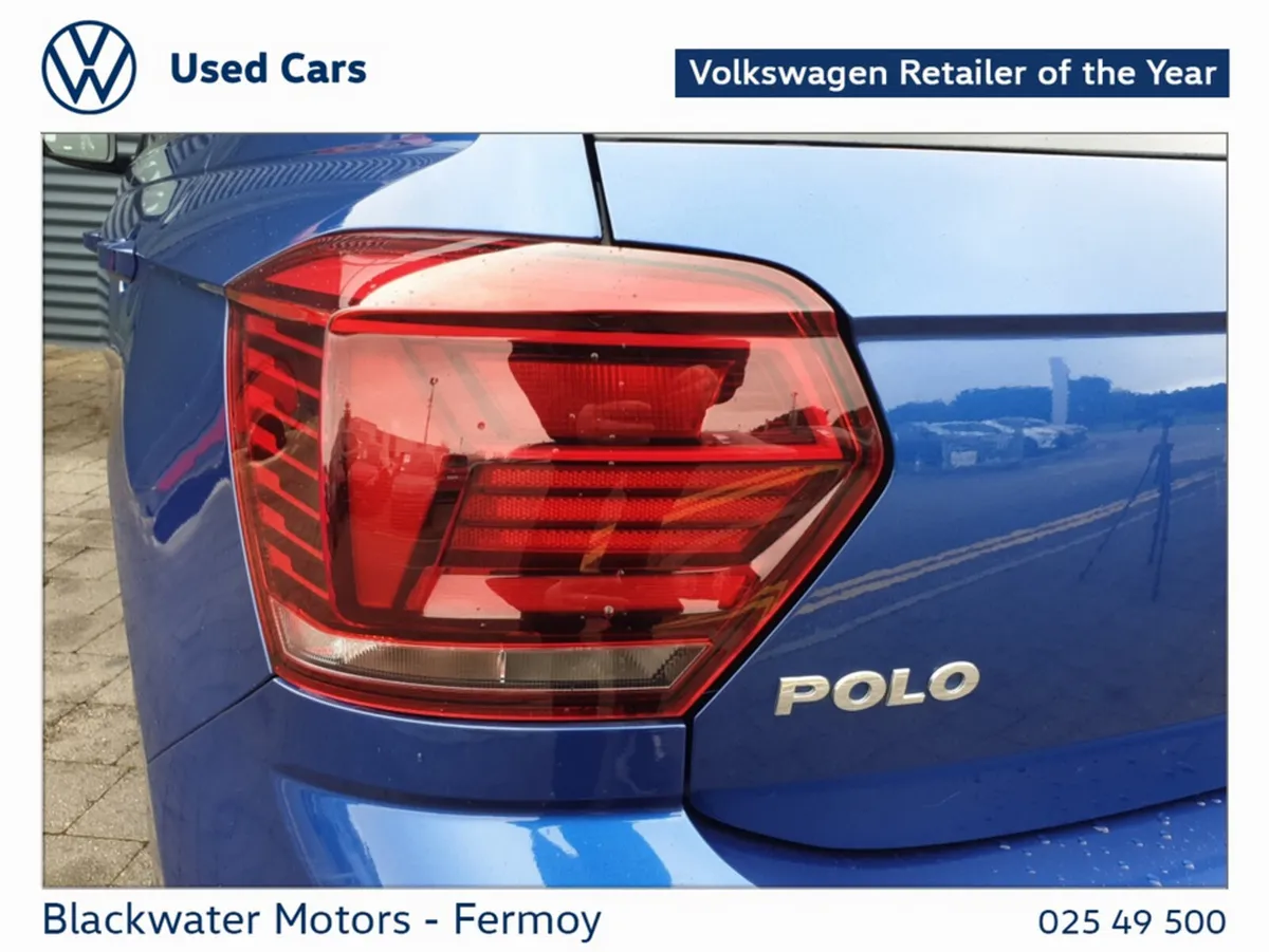 Volkswagen Polo Hatchback, Petrol, 2019, Blue