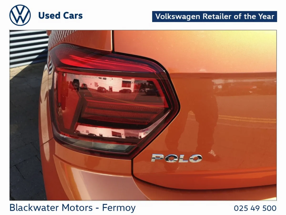 Volkswagen Polo Hatchback, Petrol, 2018, Orange
