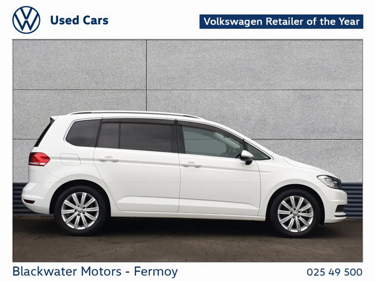 Volkswagen Touran Hatchback, Diesel, 2019, White