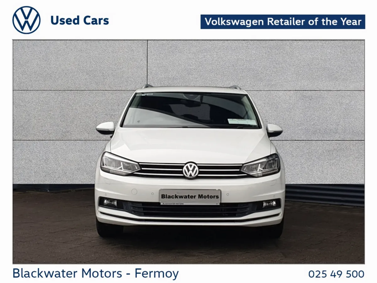 Volkswagen Touran Hatchback, Diesel, 2019, White