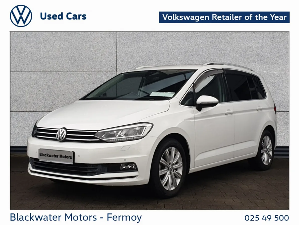 Volkswagen Touran Hatchback, Diesel, 2019, White