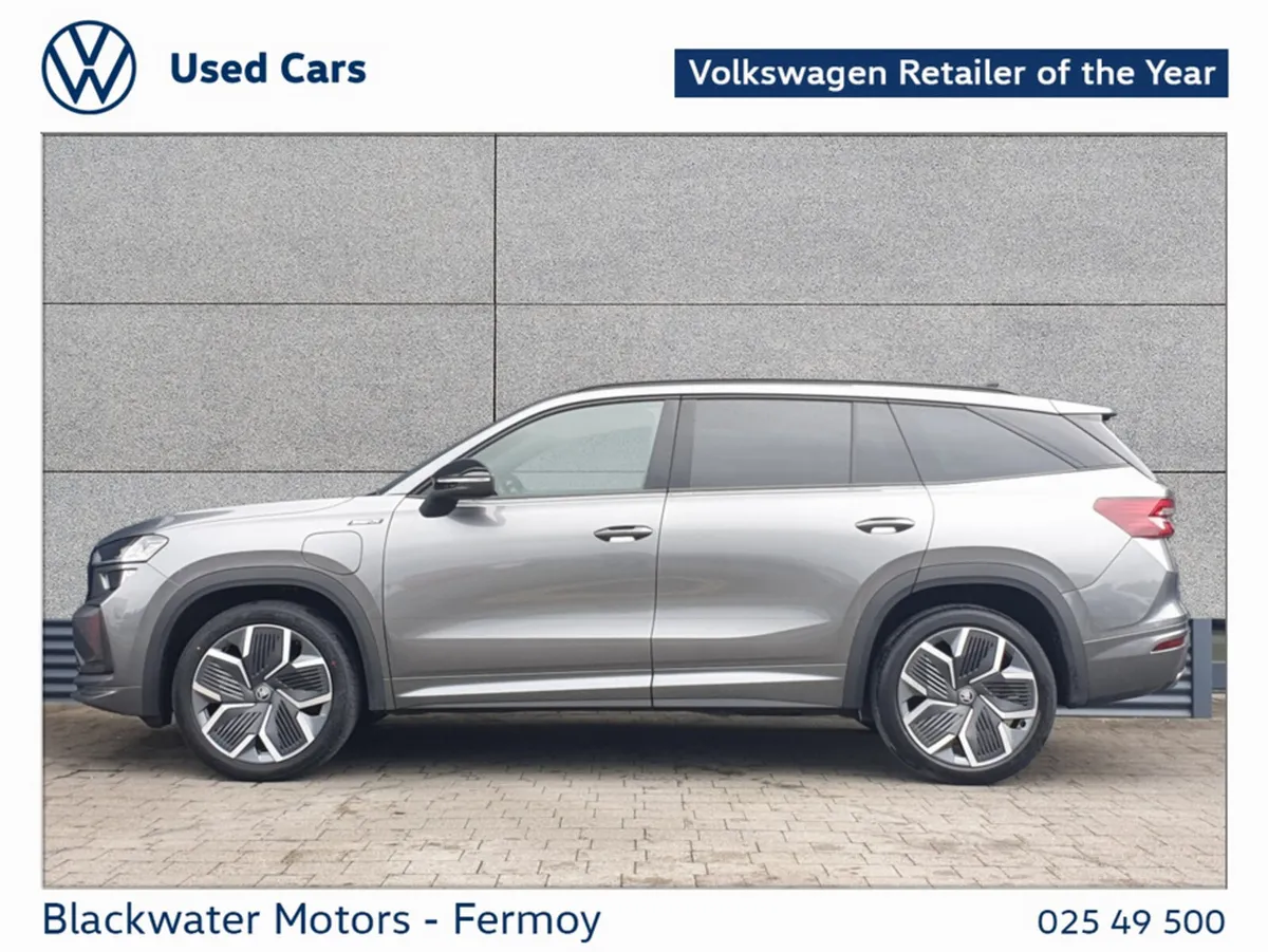 Skoda Kodiaq SUV, Petrol Plug-in Hybrid, 2025, Grey