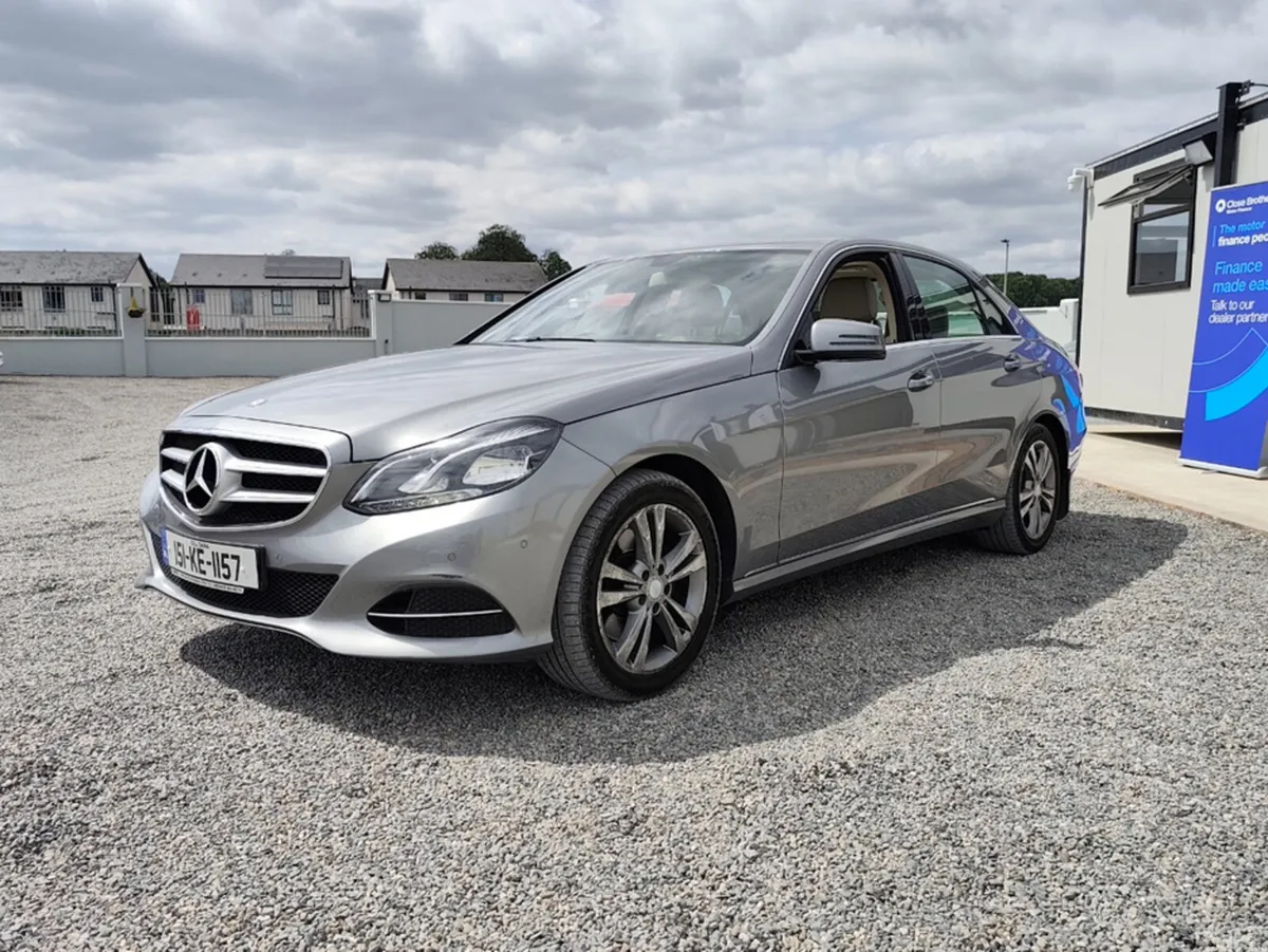 Mercedes-Benz E-Class Saloon, Diesel Hybrid, 2015, Silver