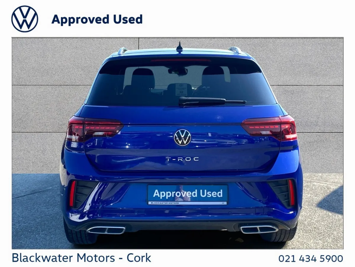 Volkswagen T-Roc SUV, Petrol, 2023, Blue