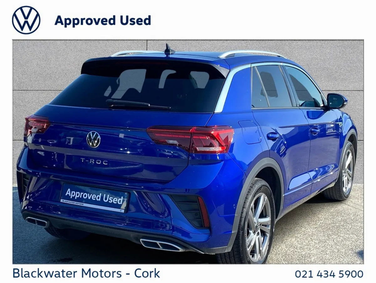 Volkswagen T-Roc SUV, Petrol, 2023, Blue