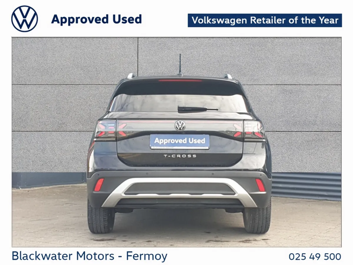 Volkswagen T-Cross SUV, Petrol, 2024, Black