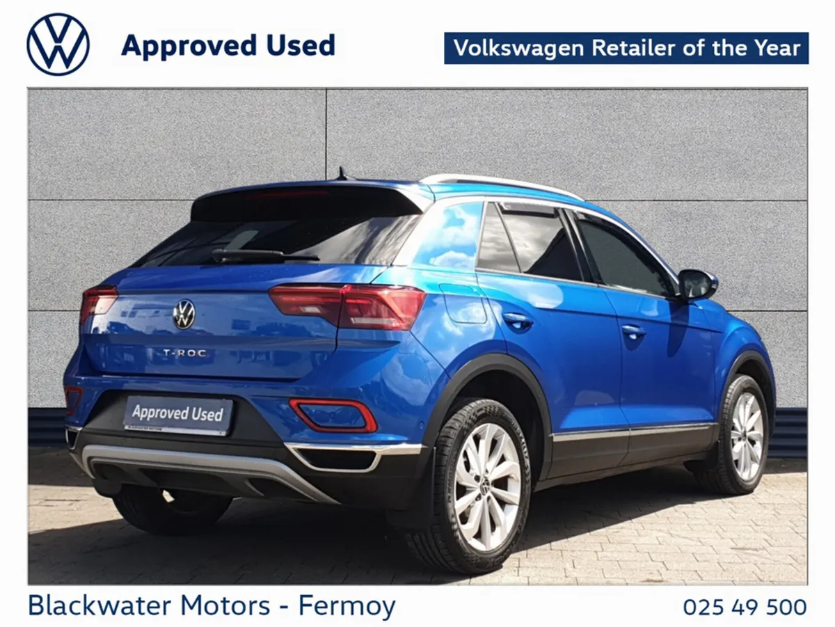 Volkswagen T-Roc SUV, Diesel, 2023, Blue