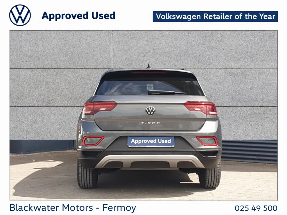 Volkswagen T-Roc SUV, Petrol, 2023, Grey