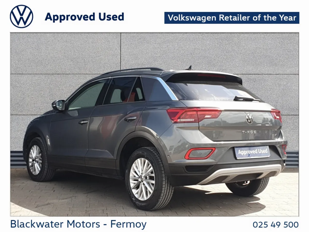 Volkswagen T-Roc SUV, Petrol, 2023, Grey