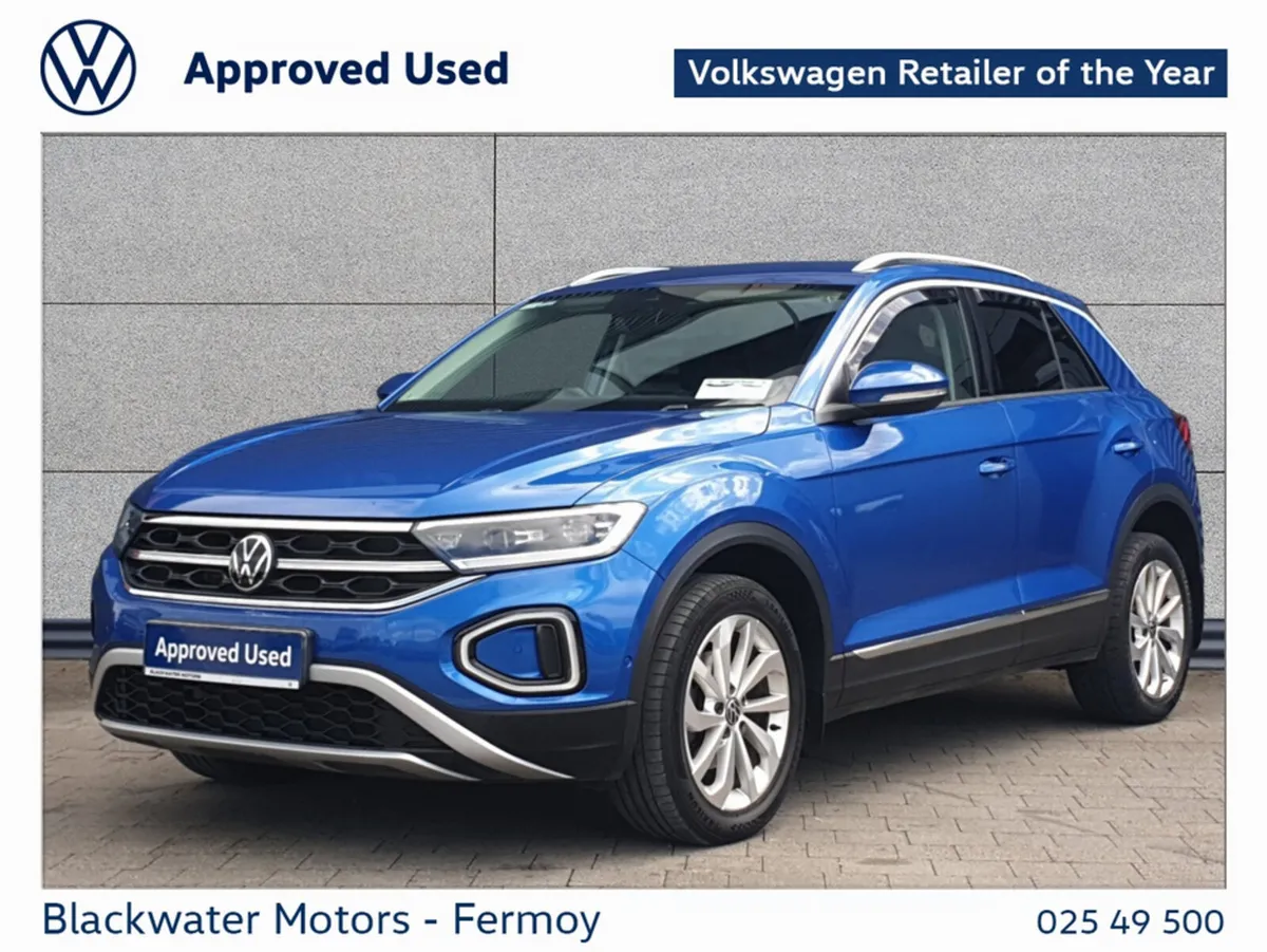 Volkswagen T-Roc SUV, Diesel, 2023, Blue