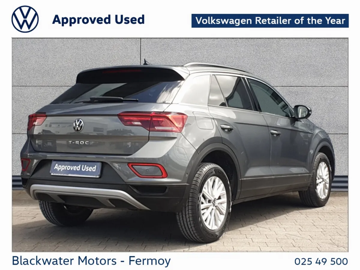 Volkswagen T-Roc SUV, Petrol, 2023, Grey