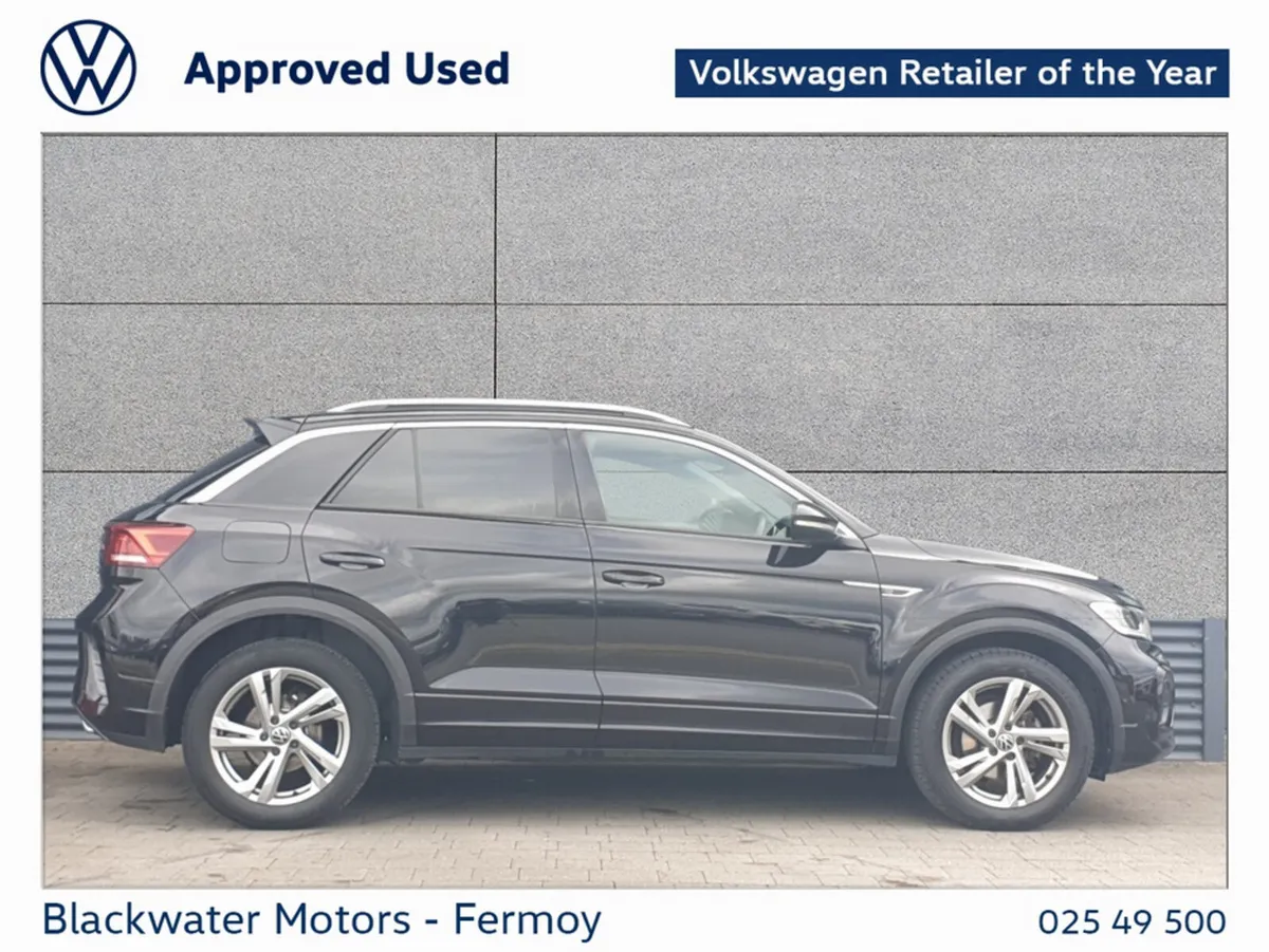 Volkswagen T-Roc SUV, Petrol, 2023, Black