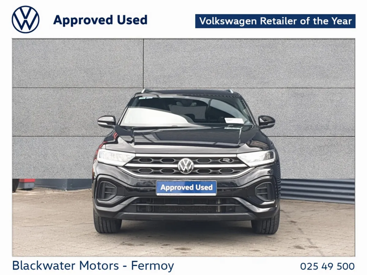 Volkswagen T-Roc SUV, Petrol, 2023, Black