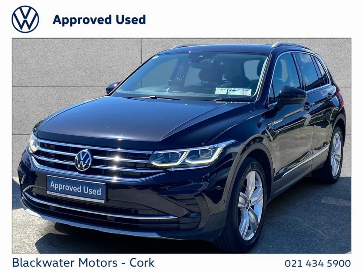 Volkswagen Tiguan Estate, Diesel, 2021, Black
