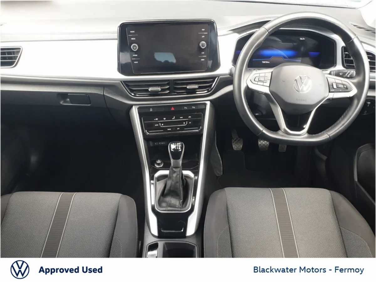 Volkswagen T-Roc SUV, Petrol, 2023, Black
