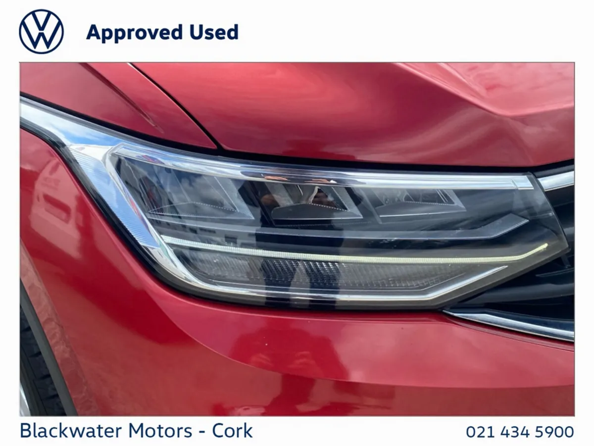 Volkswagen Tiguan SUV, Diesel, 2021, Red